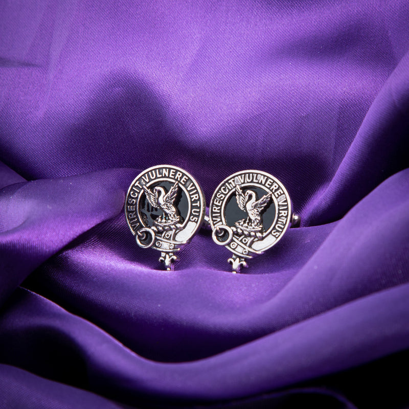 Clan Cufflinks Stewart - Heritage Of Scotland - STEWART