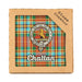 Clan Glass Coaster Chattan - Heritage Of Scotland - CHATTAN
