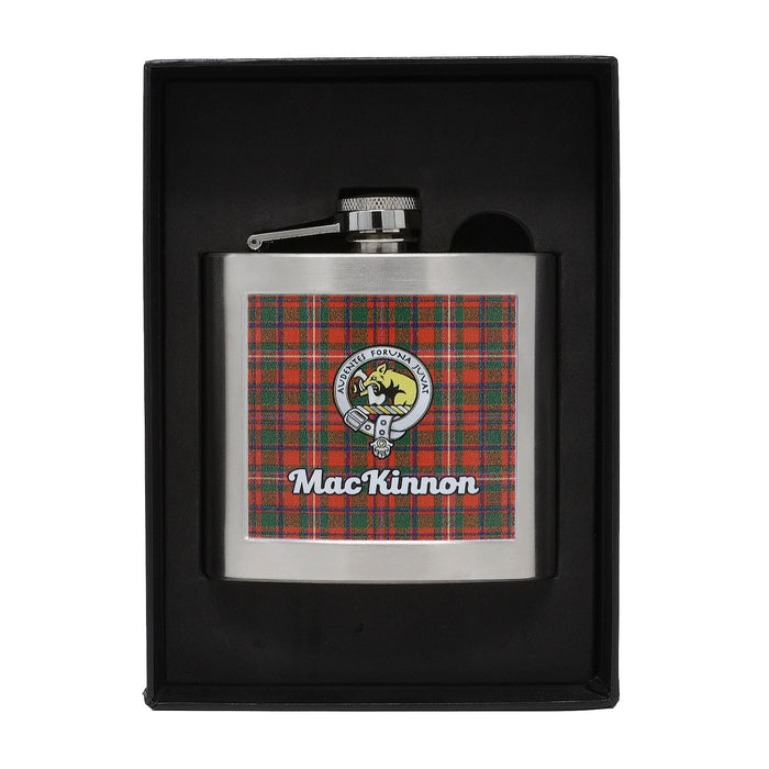 Clan Hip Flask Macnab - Heritage Of Scotland - MACNAB