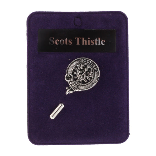 Clan Lapel Pin Scots Thistle - Heritage Of Scotland - SCOTS THISTLE