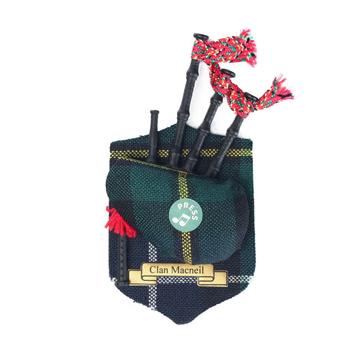 Clan Musical Bagpipe Magnet Macneil - Heritage Of Scotland - MACNEIL