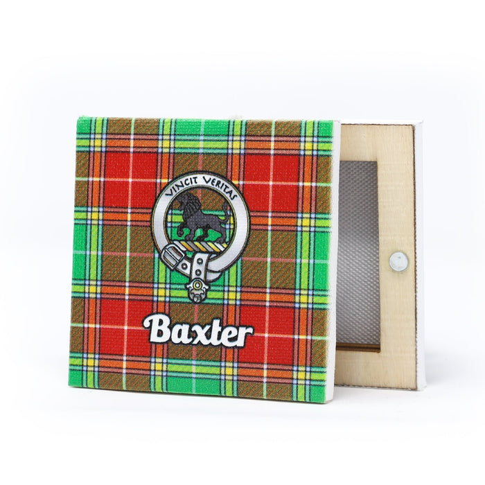 Clan Square Fridge Magnet Baxter - Heritage Of Scotland - BAXTER