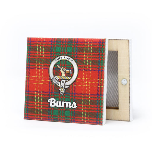 Clan Square Fridge Magnet Burns - Heritage Of Scotland - BURNS