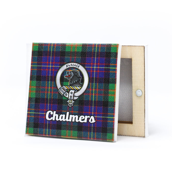 Clan Square Fridge Magnet Chalmers - Heritage Of Scotland - CHALMERS
