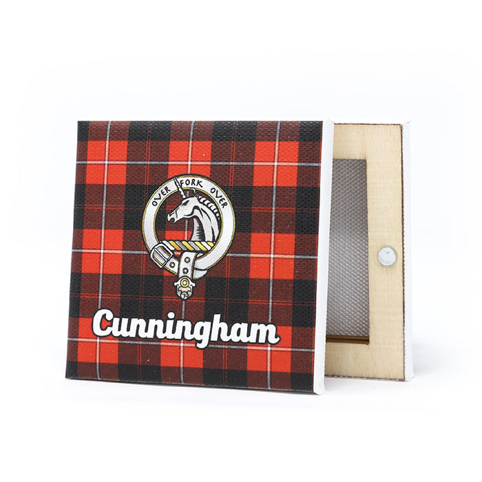 Clan Square Fridge Magnet Cunningham - Heritage Of Scotland - CUNNINGHAM