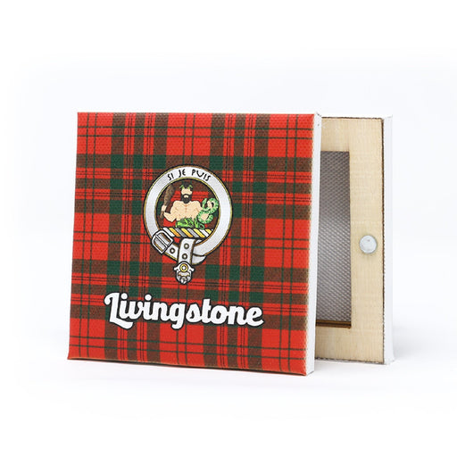 Clan Square Fridge Magnet Livingstone - Heritage Of Scotland - LIVINGSTONE