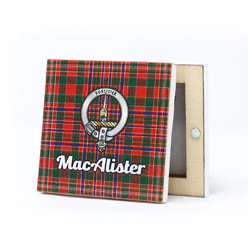 Clan Square Fridge Magnet Macalister - Heritage Of Scotland - MACALISTER