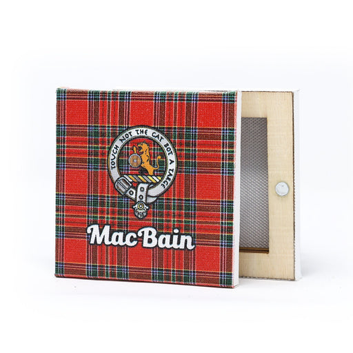 Clan Square Fridge Magnet Macbain - Heritage Of Scotland - MACBAIN
