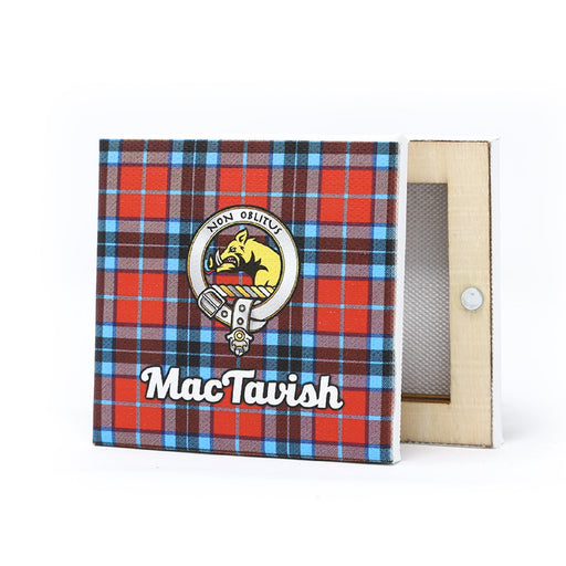 Clan Square Fridge Magnet Mactavish - Heritage Of Scotland - MACTAVISH