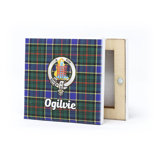 Clan Square Fridge Magnet Ogilvie - Heritage Of Scotland - OGILVIE