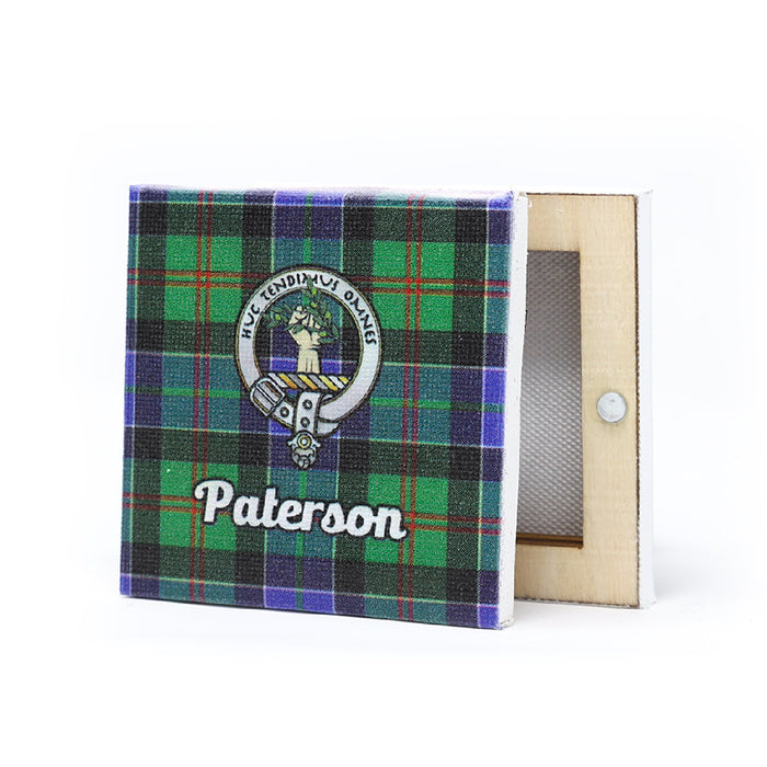 Clan Square Fridge Magnet Paterson - Heritage Of Scotland - PATERSON