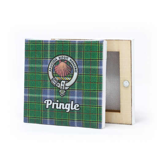 Clan Square Fridge Magnet Pringle - Heritage Of Scotland - PRINGLE
