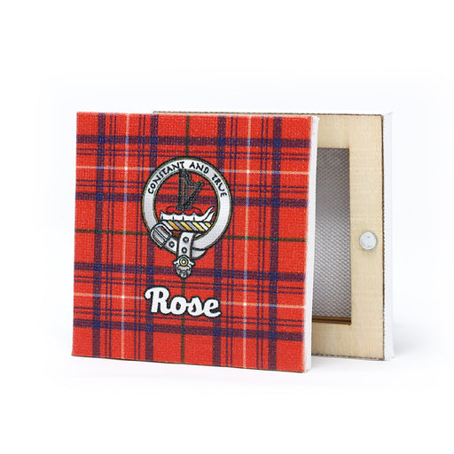 Clan Square Fridge Magnet Rose - Heritage Of Scotland - ROSE
