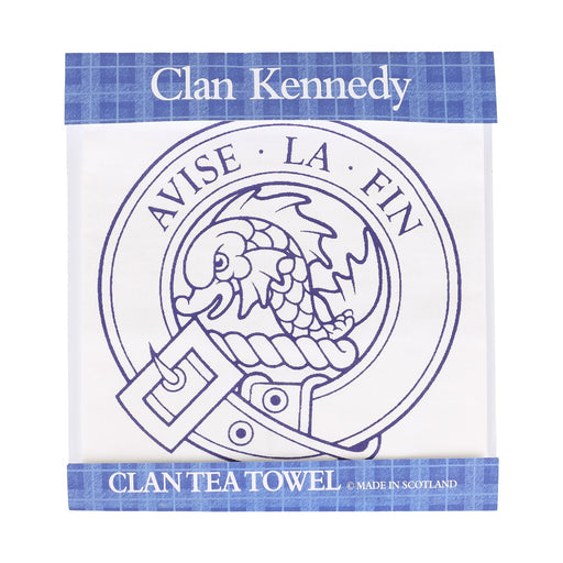 Clan Tea Towel Kennedy - Heritage Of Scotland - KENNEDY