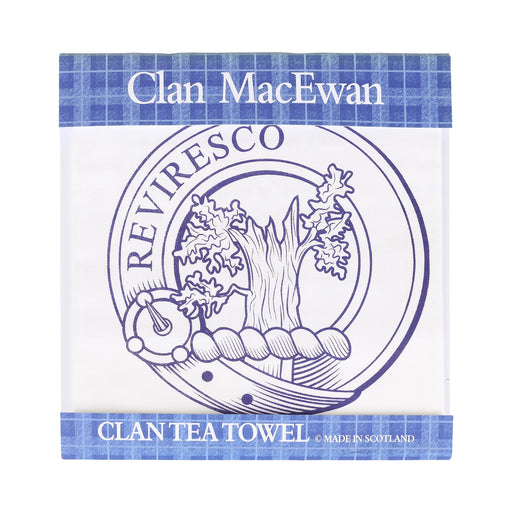Clan Tea Towel Macewan - Heritage Of Scotland - MACEWAN