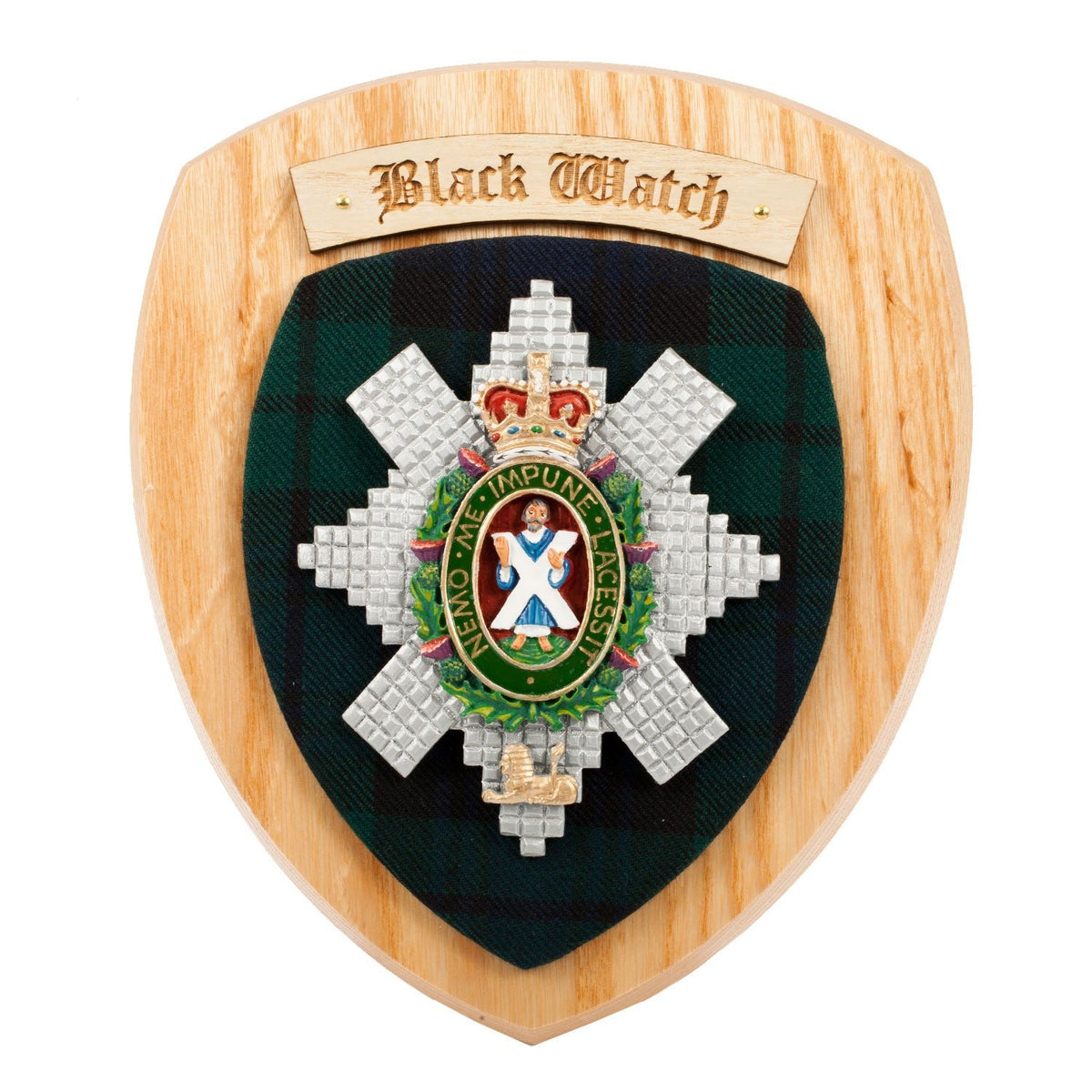 Scottish MacMillan Clan Tartan Leather Strap Classic Watch Full Plaid -  1stscotland