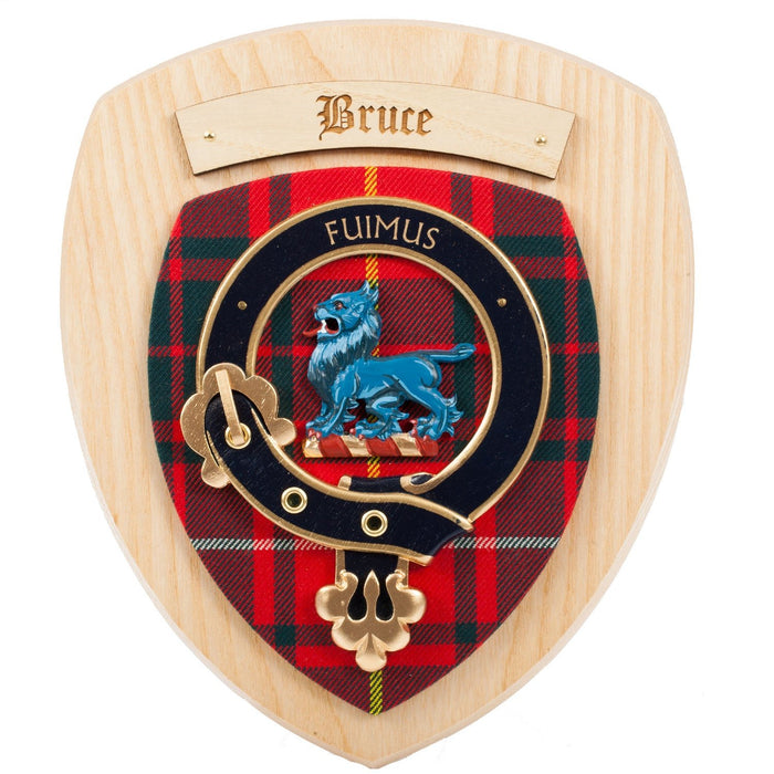 Clan Wall Plaque Bruce - Heritage Of Scotland - BRUCE