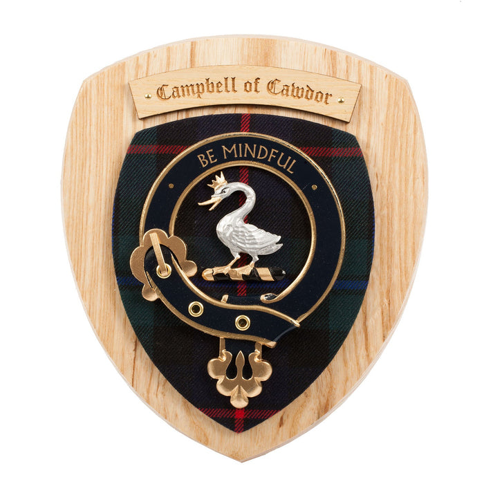Clan Wall Plaque Campbell Of Cawdor - Heritage Of Scotland - CAMPBELL OF CAWDOR