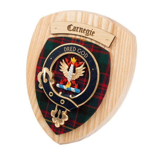 Clan Wall Plaque Carnegie - Heritage Of Scotland - CARNEGIE
