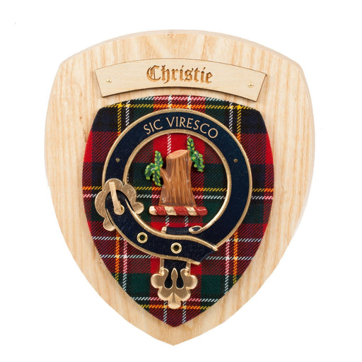 Clan Wall Plaque Christie - Heritage Of Scotland - CHRISTIE