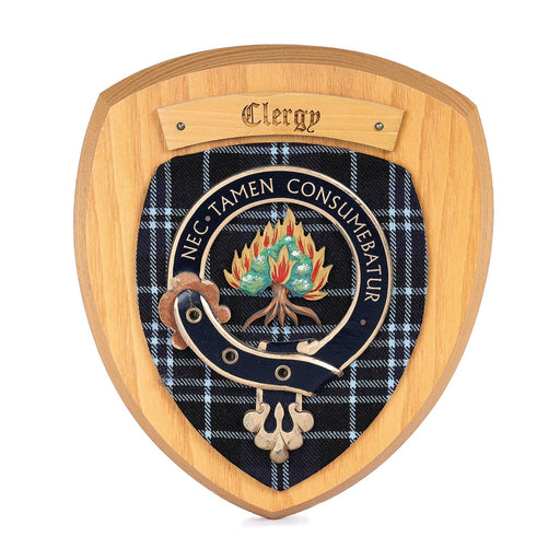 Clan Wall Plaque Clergy Ancient - Heritage Of Scotland - CLERGY ANCIENT