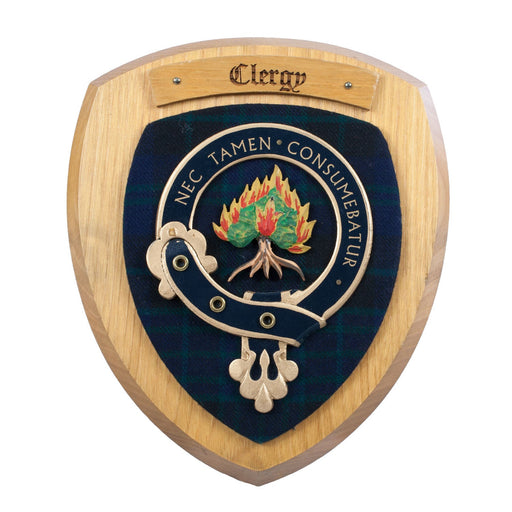 Clan Wall Plaque Clergy - Heritage Of Scotland - CLERGY