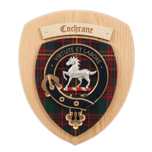 Clan Wall Plaque Cochrane - Heritage Of Scotland - COCHRANE