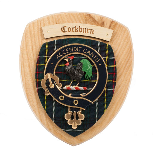 Clan Wall Plaque Cockburn - Heritage Of Scotland - COCKBURN