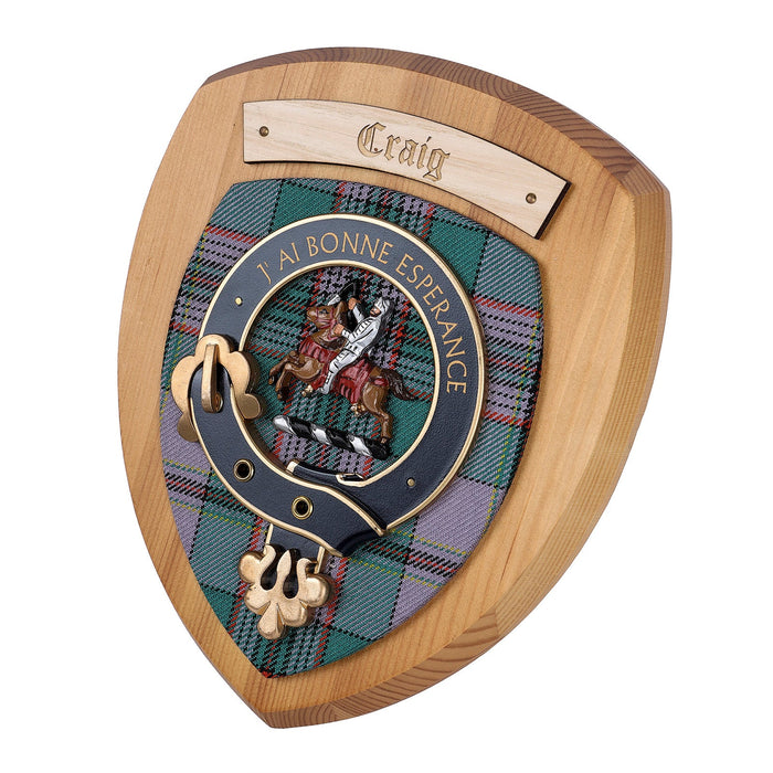 Clan Wall Plaque Craig - Heritage Of Scotland - CRAIG