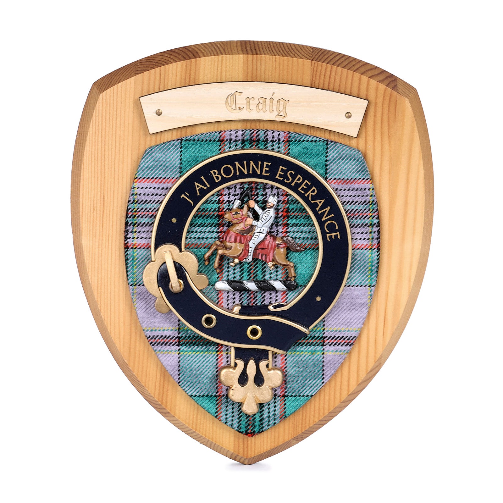 Scottish Clan Wall Plaque | Made in Scotland | Wood frame | Wall hanging Gift - Picture 78 of 517