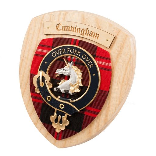 Clan Wall Plaque Cunningham - Heritage Of Scotland - CUNNINGHAM