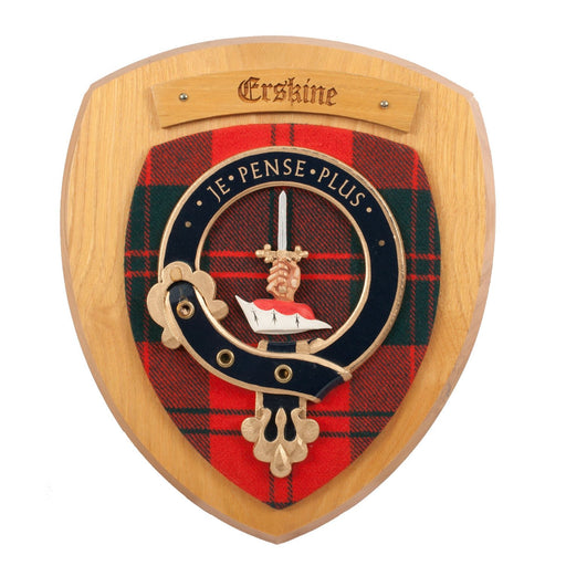 Clan Wall Plaque Erskine - Heritage Of Scotland - ERSKINE