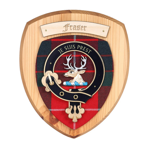 Clan Wall Plaque Fraser - Heritage Of Scotland - FRASER