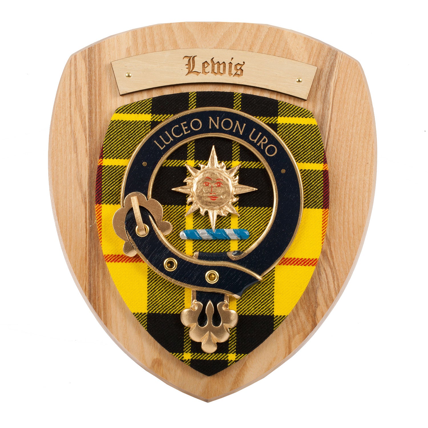 Scottish Clan Wall Plaque | Made in Scotland | Wood frame | Wall hanging Gift - Picture 207 of 517