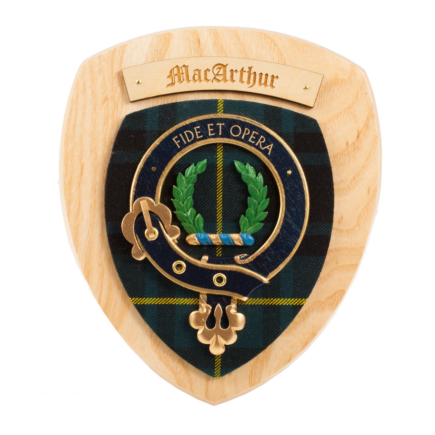 Scottish Clan Wall Plaque | Made in Scotland | Wood frame | Wall hanging Gift - Picture 231 of 517