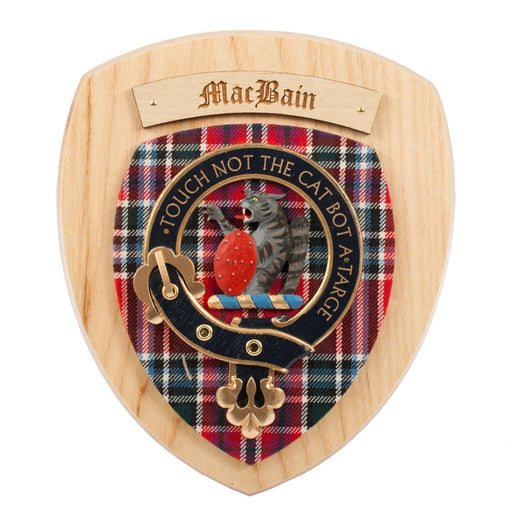 Clan Wall Plaque Macbain - Heritage Of Scotland - MACBAIN
