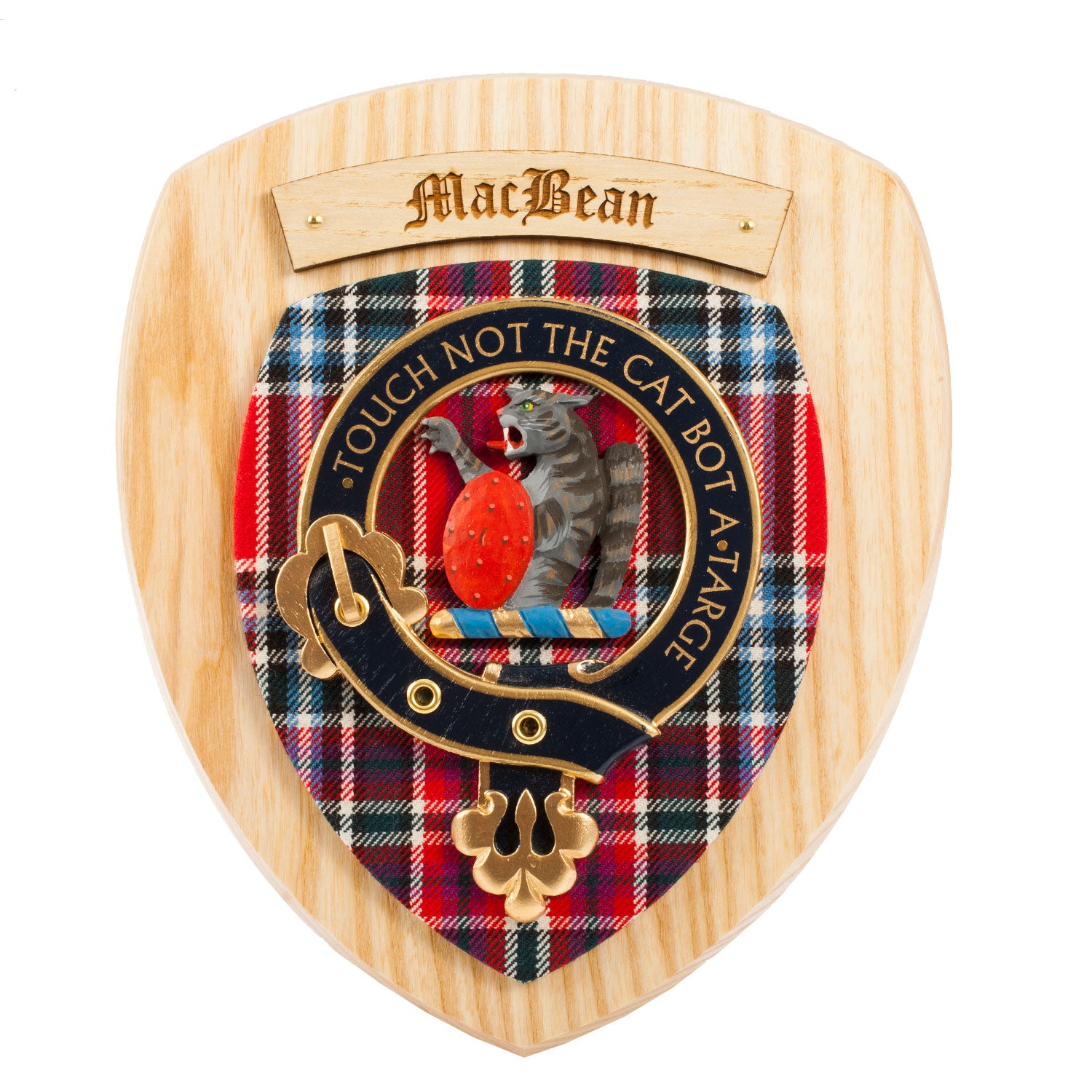 Scottish Clan Wall Plaque | Made in Scotland | Wood frame | Wall hanging Gift - Picture 239 of 517
