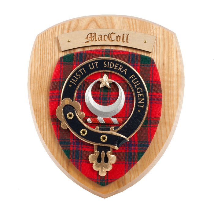 Clan Wall Plaque Maccoll - Heritage Of Scotland - MACCOLL