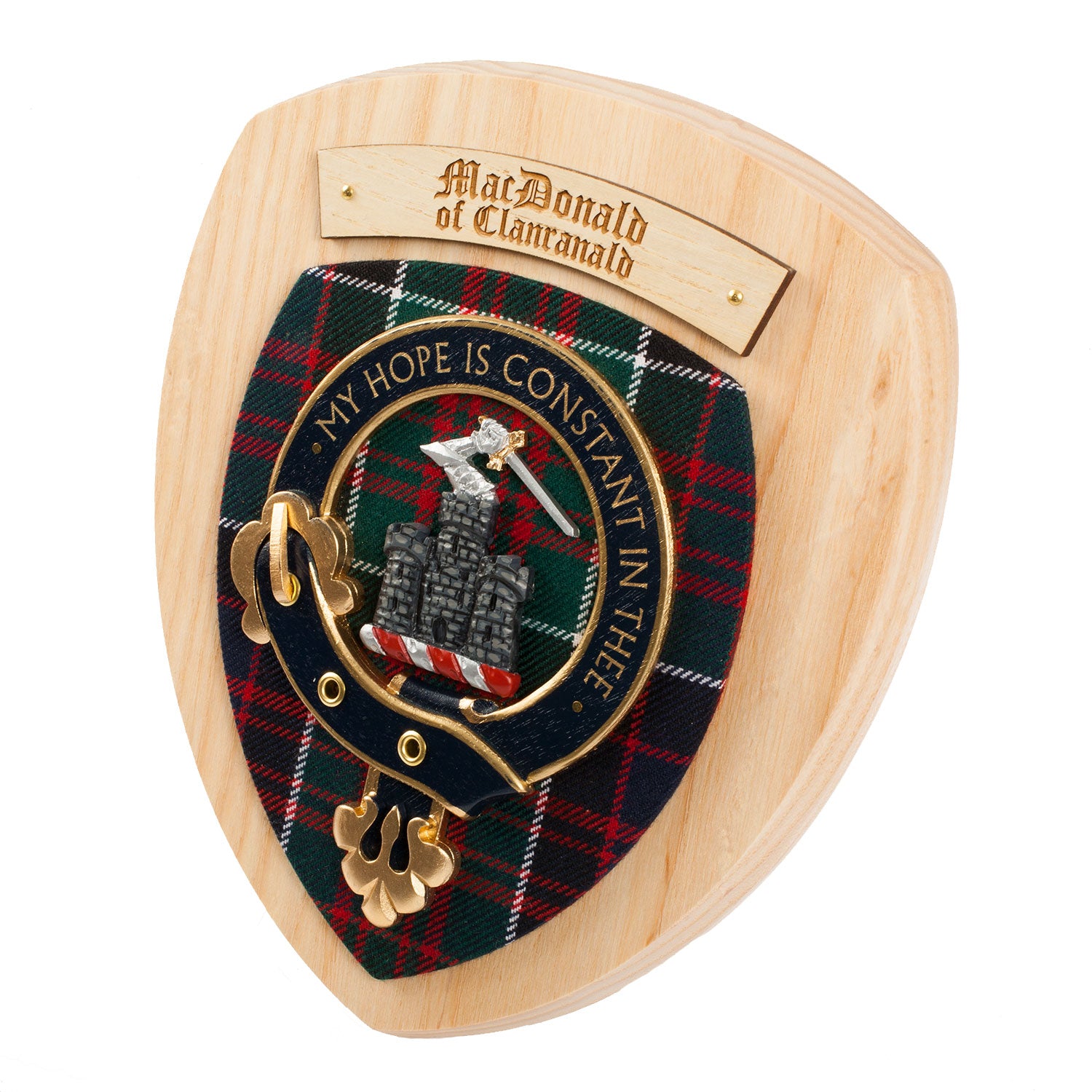 Scottish Clan Wall Plaque | Made in Scotland | Wood frame | Wall hanging Gift - Picture 258 of 517