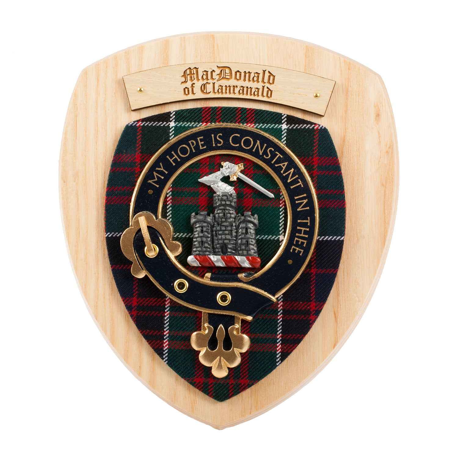 Scottish Clan Wall Plaque | Made in Scotland | Wood frame | Wall hanging Gift - Picture 257 of 517