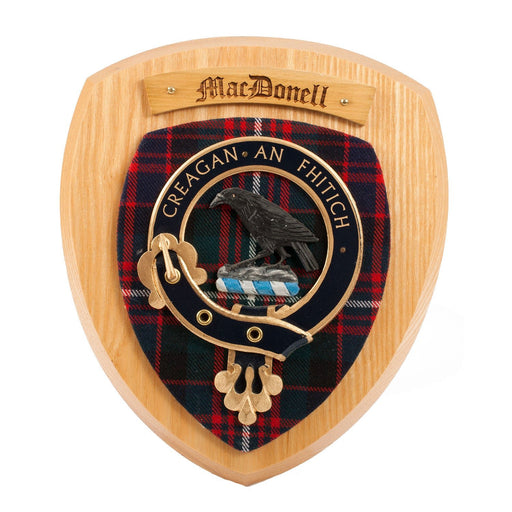 Clan Wall Plaque Macdonell - Heritage Of Scotland - MACDONELL