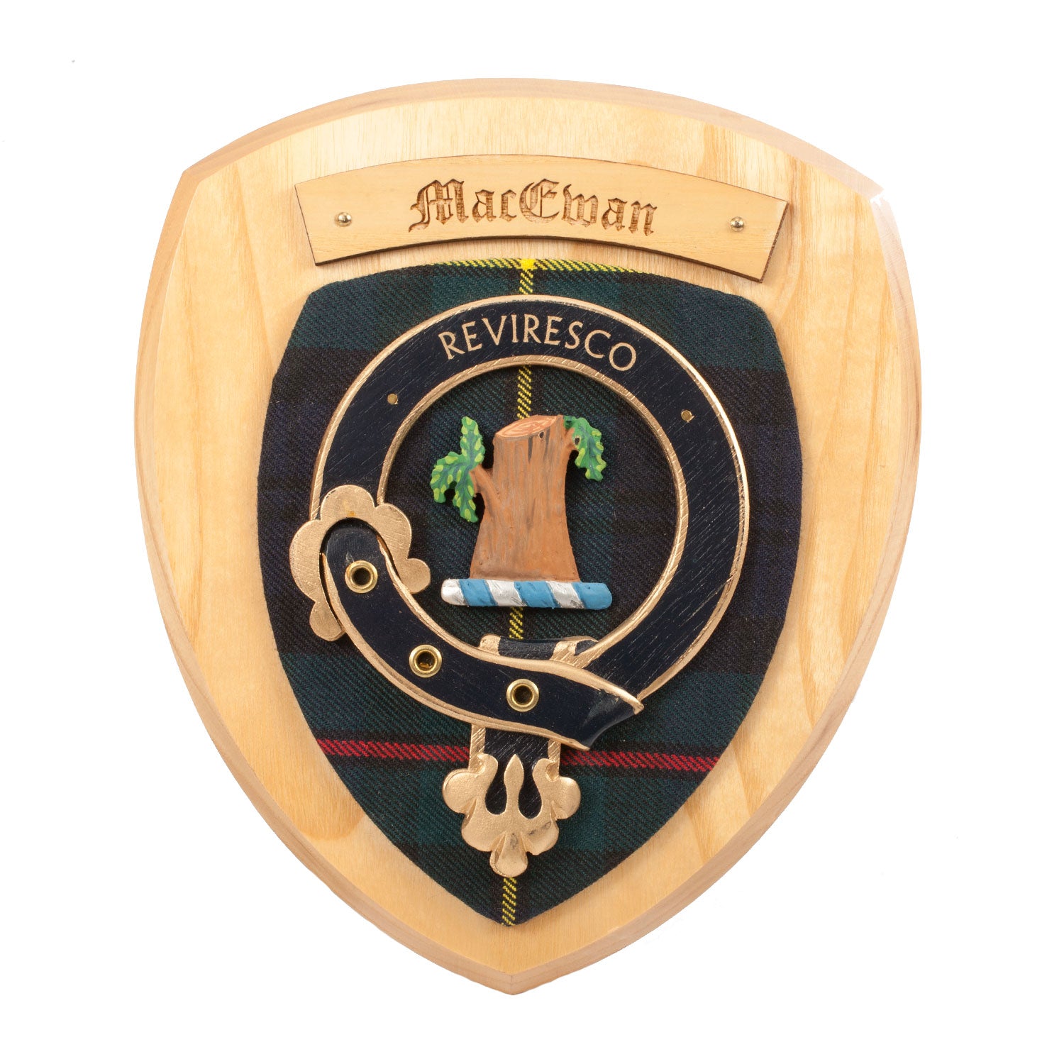 Scottish Clan Wall Plaque | Made in Scotland | Wood frame | Wall hanging Gift - Picture 277 of 517