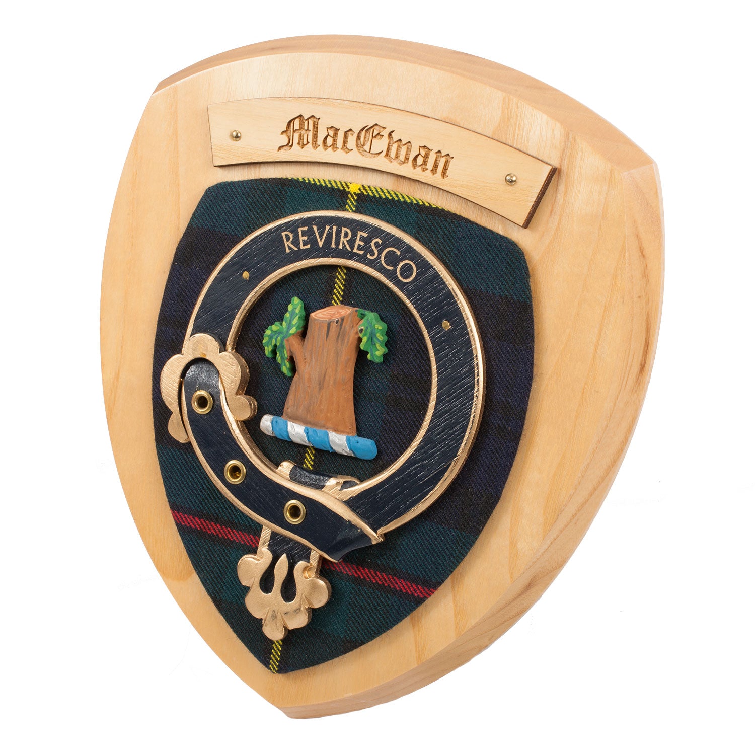Scottish Clan Wall Plaque | Made in Scotland | Wood frame | Wall hanging Gift - Picture 278 of 517