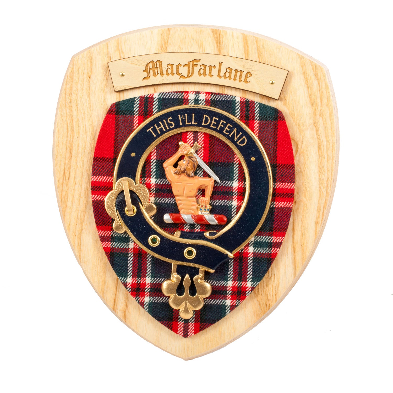 Scottish Clan Wall Plaque | Made in Scotland | Wood frame | Wall hanging Gift - Picture 280 of 517