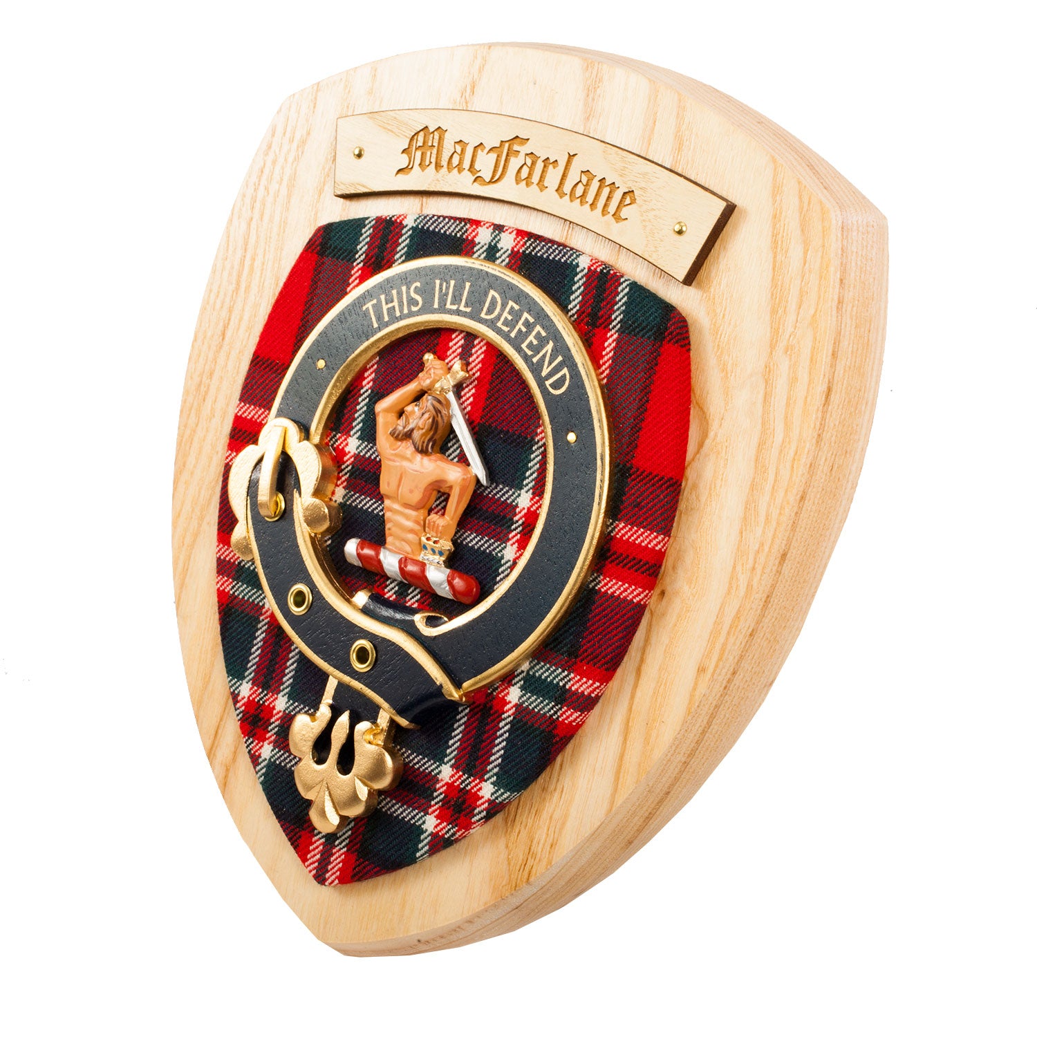 Scottish Clan Wall Plaque | Made in Scotland | Wood frame | Wall hanging Gift - Picture 281 of 517