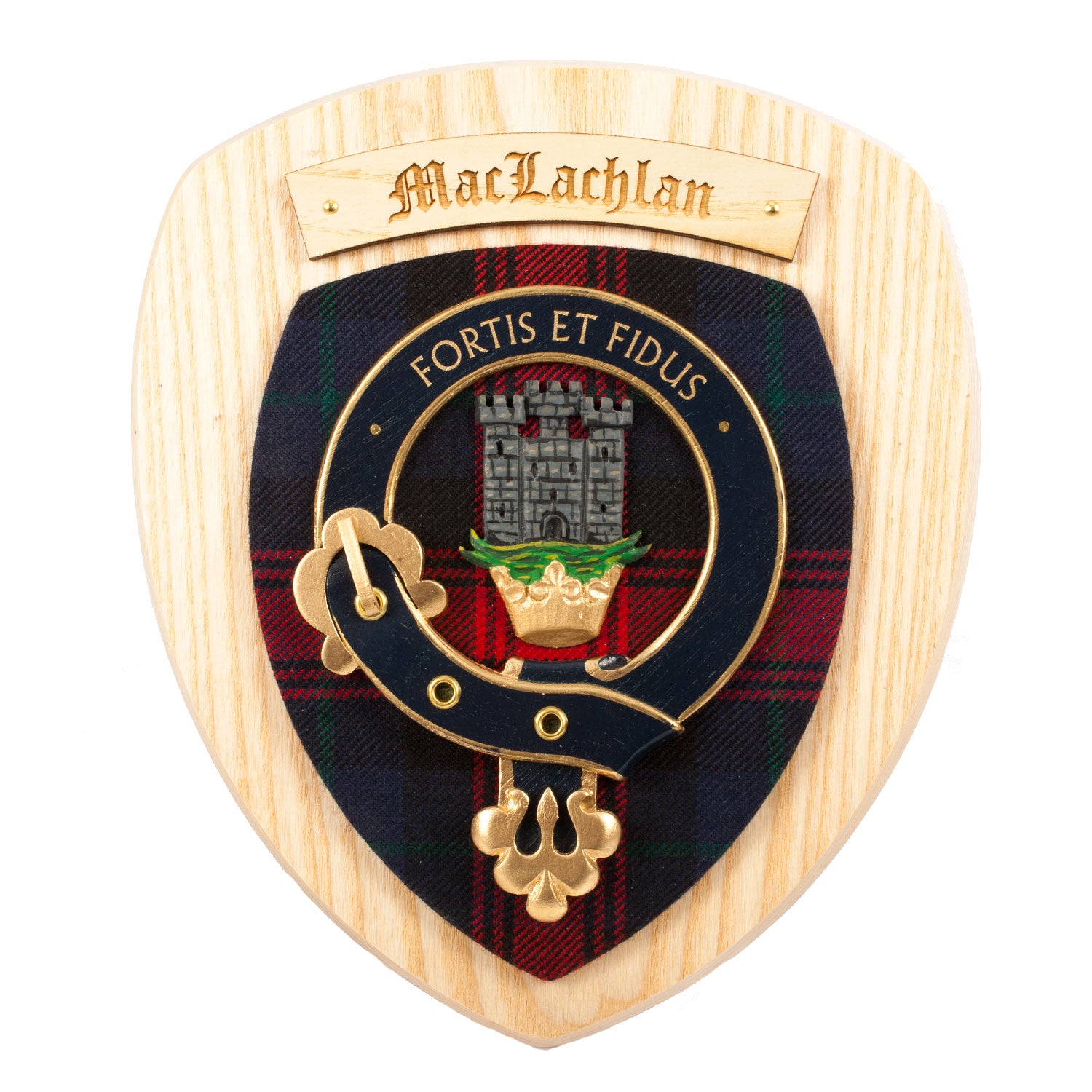 Scottish Clan Wall Plaque | Made in Scotland | Wood frame | Wall hanging Gift - Picture 317 of 517