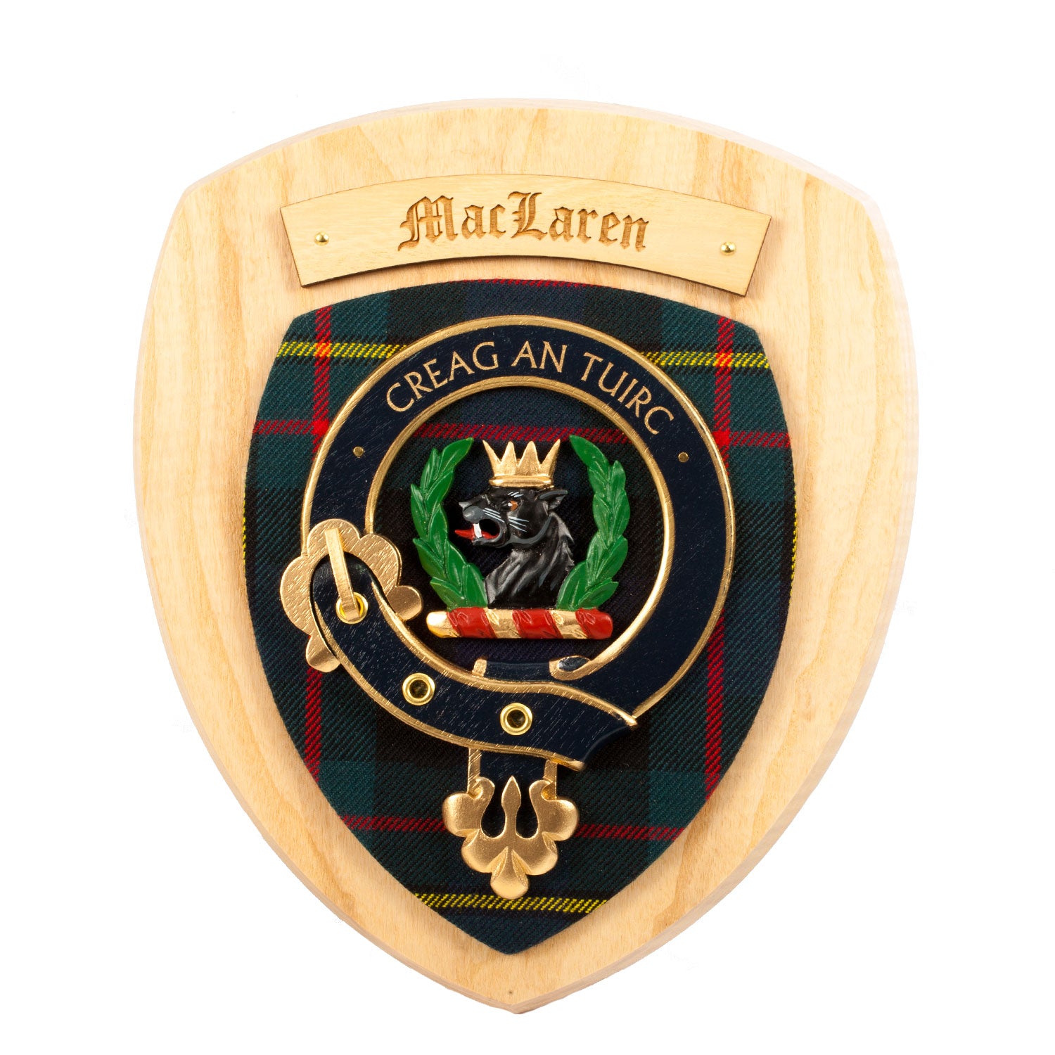 Scottish Clan Wall Plaque | Made in Scotland | Wood frame | Wall hanging Gift - Picture 319 of 517