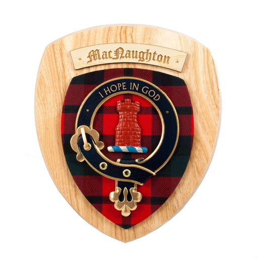 Clan Wall Plaque Macnaughton - Heritage Of Scotland - MACNAUGHTON