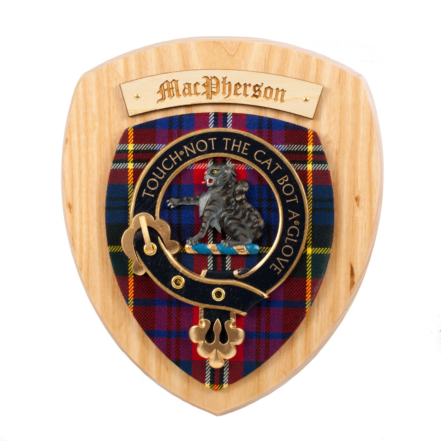 Scottish Clan Wall Plaque | Made in Scotland | Wood frame | Wall hanging Gift - Picture 352 of 517