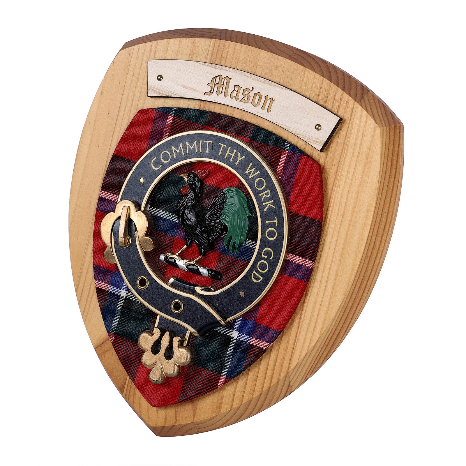 Scottish Clan Wall Plaque | Made in Scotland | Wood frame | Wall hanging Gift - Picture 368 of 517